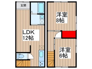 京島一丁目貸家の物件間取画像